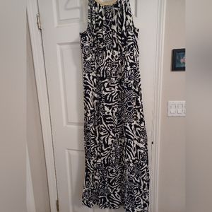 Navy Blue maxi dress